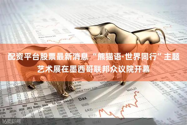 配资平台股票最新消息 “熊猫语·世界同行”主题艺术展在墨西哥联邦众议院开幕