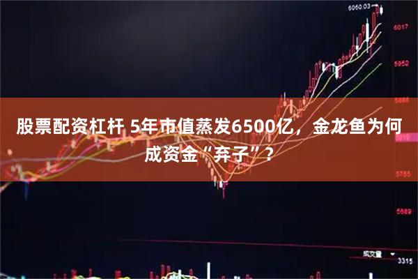 股票配资杠杆 5年市值蒸发6500亿，金龙鱼为何成资金“弃子”？